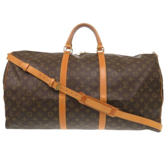 LOUIS VUITTON Brown Monogram Boston Bag - Picture 1 of 11